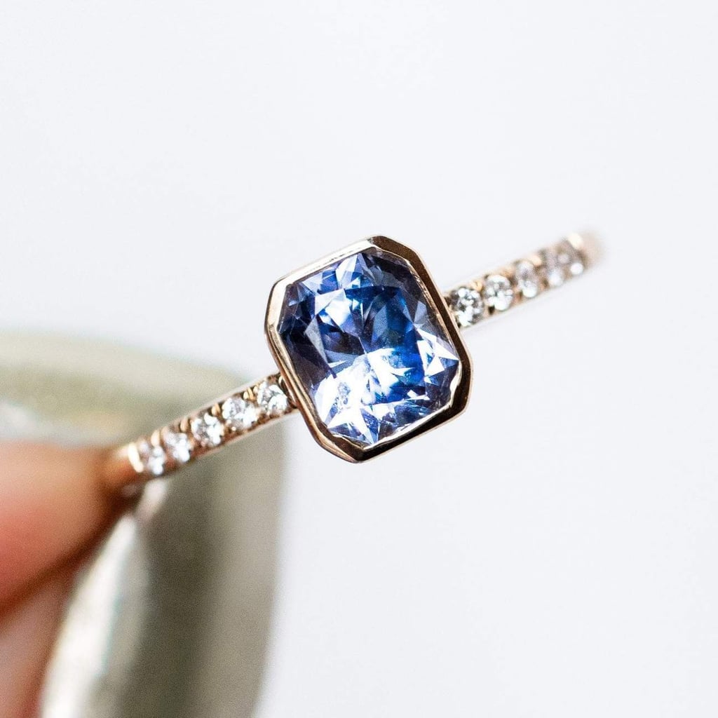 Adelaide Ring in Yellow Gold Unique Engagement Rings 2020 POPSUGAR