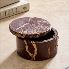 West Elm Marble Decorative Box
