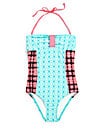 Girl's One-Piece Bandeau Swimsuit