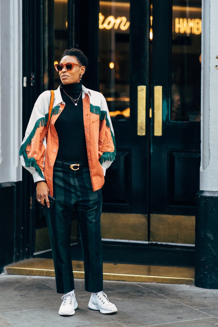 Day 2 | London Fashion Week Street Style Spring 2019 | POPSUGAR Fashion ...