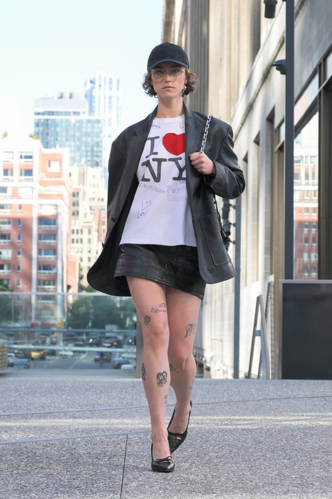 Ella Emhoff's Leg Tattoos