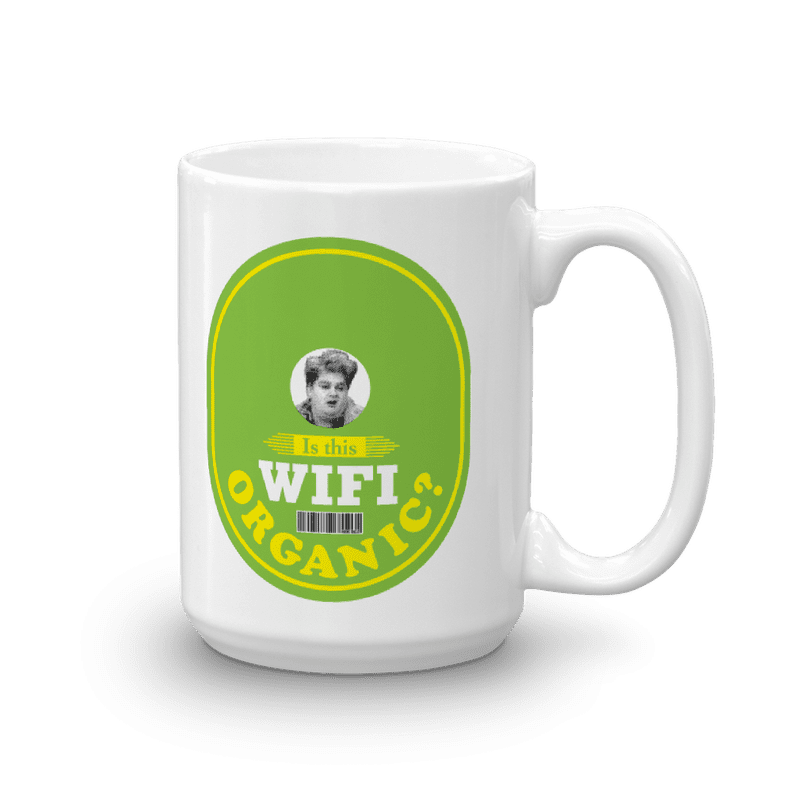 "Is This WiFi Organic?" Mug