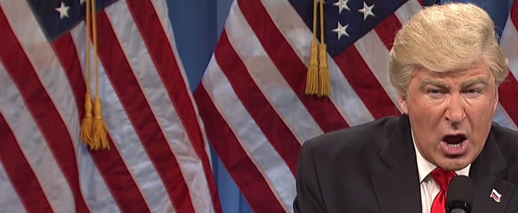 Alec Baldwin Mocks Donald Trump's Press Conference on SNL