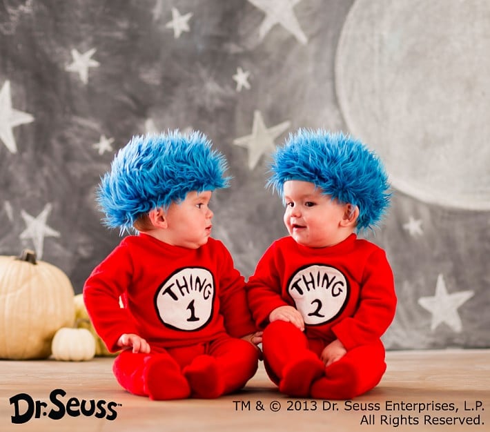 Dr. Seuss's Thing 1 And Thing 2 Baby Costume | Pottery Barn Costumes ...