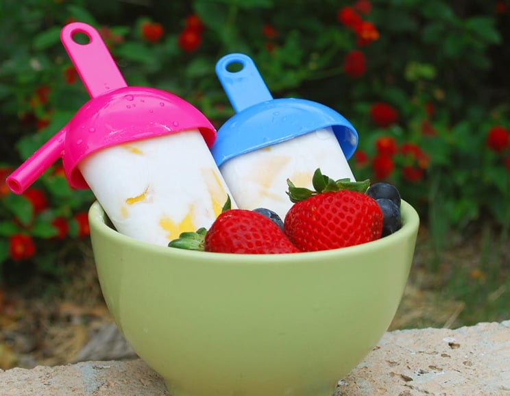 Coconut Mango Popsicles