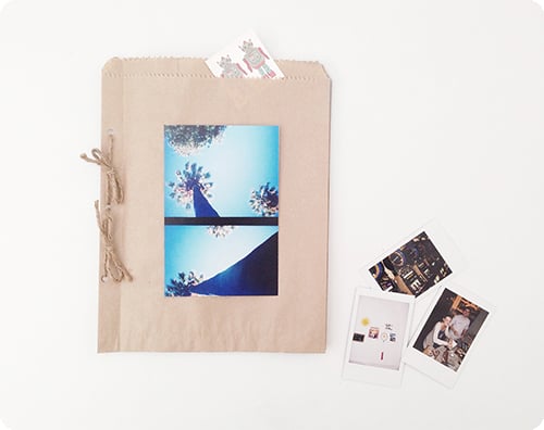 3. DIY Paper Bag Scrap Book