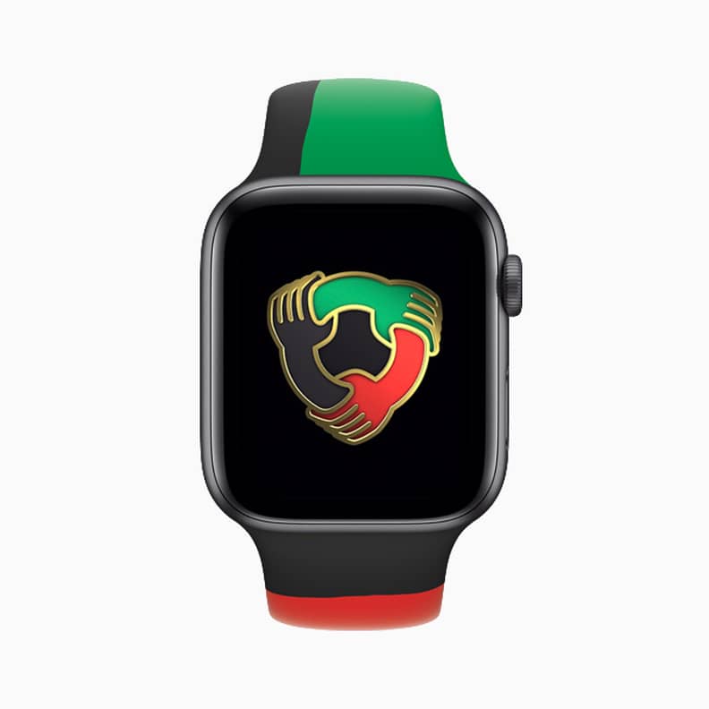 Iphone top watch black