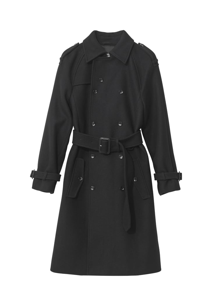 H&M DoubleBreasted Wool Coat H&M Fall 2018 Studio Collection