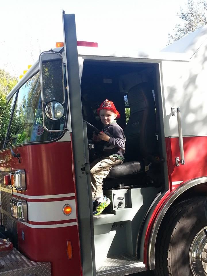 Firefighters Attend Boy With Autism's Birthday Party