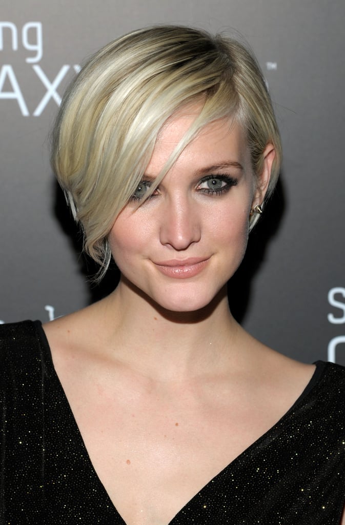 Ashlee Simpson With a Pixie Cut