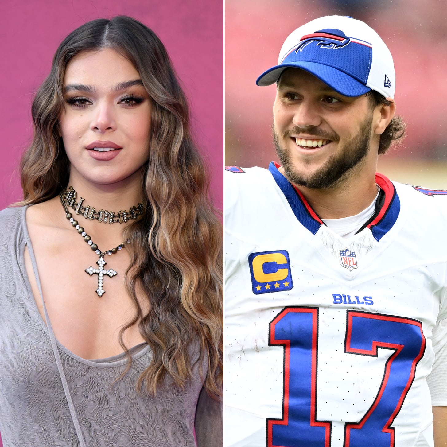 Hailee Steinfeld and Josh Allen