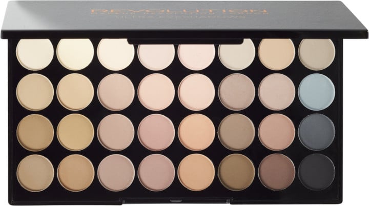 Makeup Revolution Flawless Matte Ultra 32-Eyeshadow Palette