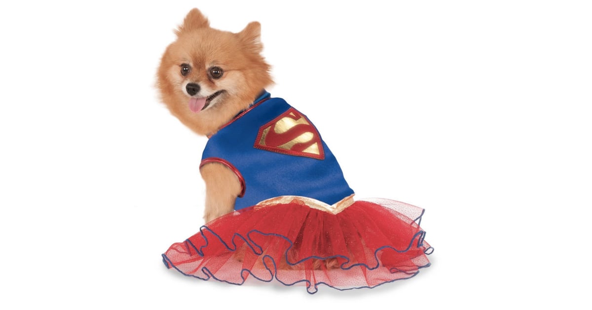 Supergirl Tutu Pet Dog Costume Cheap Pet Costumes POPSUGAR Smart