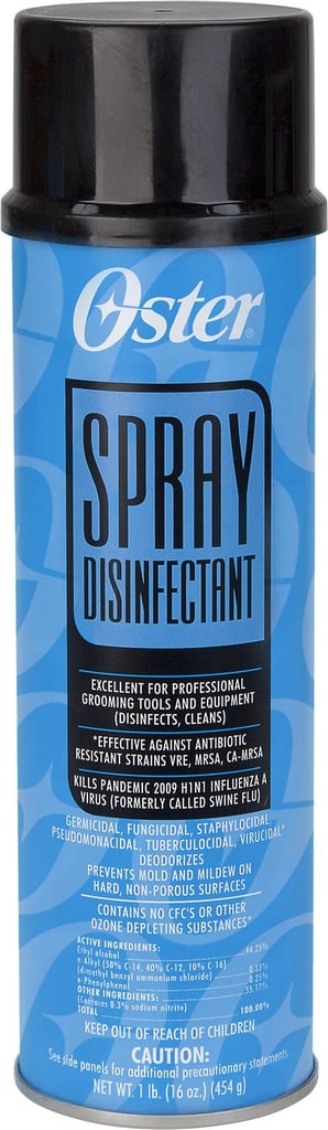 Oster Spray Disinfectant For Grooming Tools