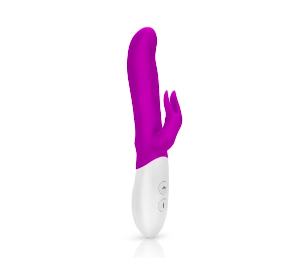 Imimi Rabbit Vibrator G Spot Vibrator with Independent Clitoral Stimulator Sex  Toys for Women(Purple) 