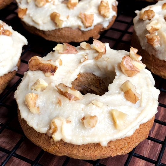 Baked Vegan Carrot Cake Protein Doughnut Recipe