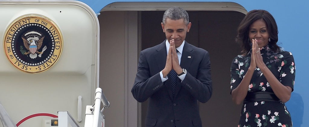 Michelle Obama in Saudi Arabia 2015