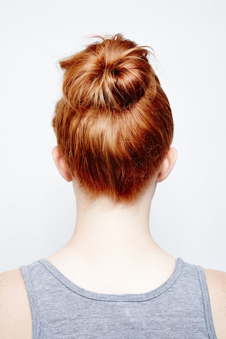 Beach Bun Braid: Final Look From the Back