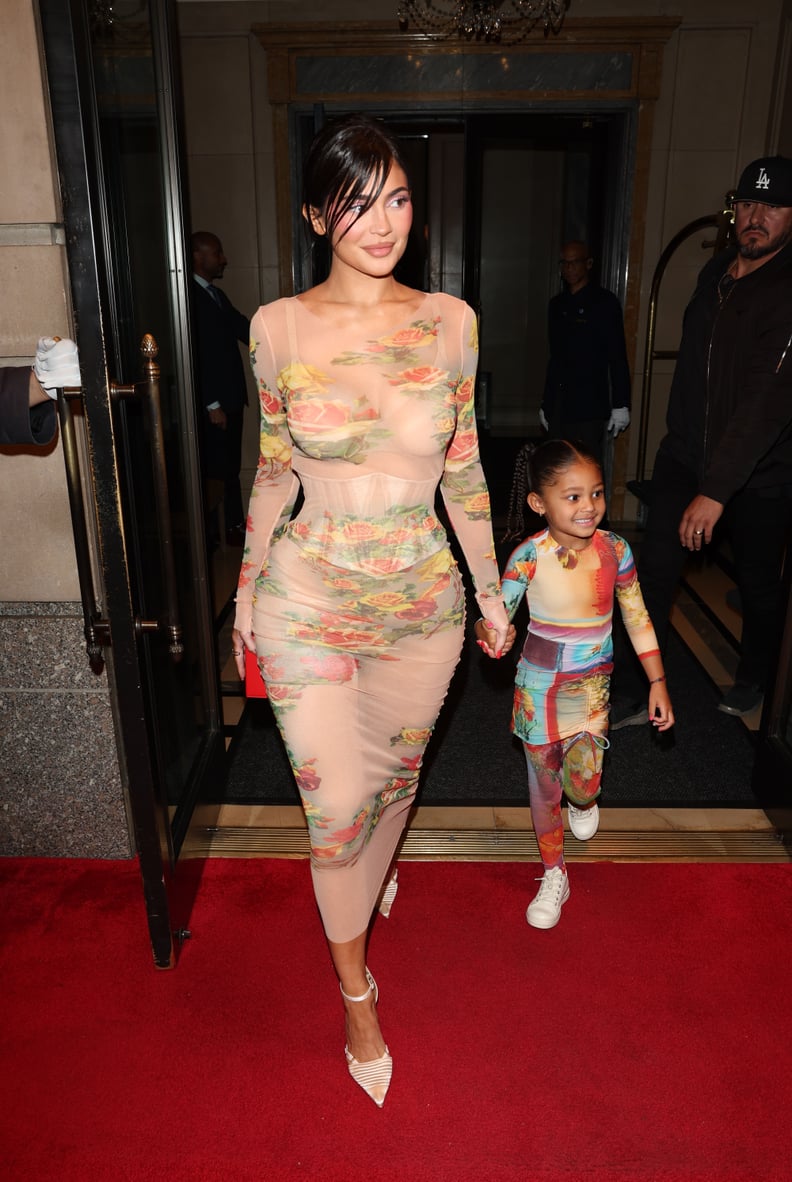 Kylie Jenner and Daughter Stormi Wear Matching Outfits in NYC