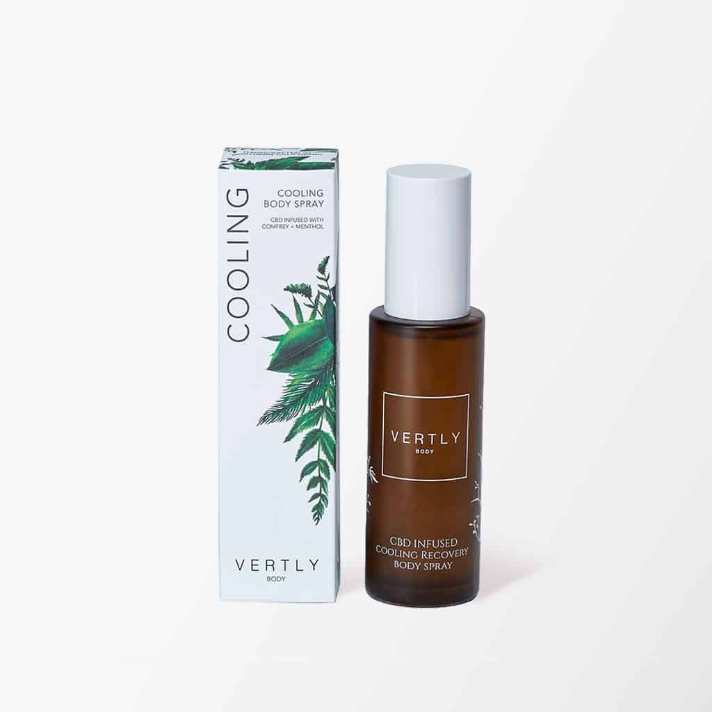Vertly's Cooling Recovery Spray