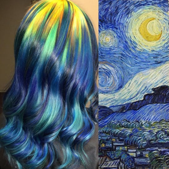 Rainbow Hair Inspired by Famous Art