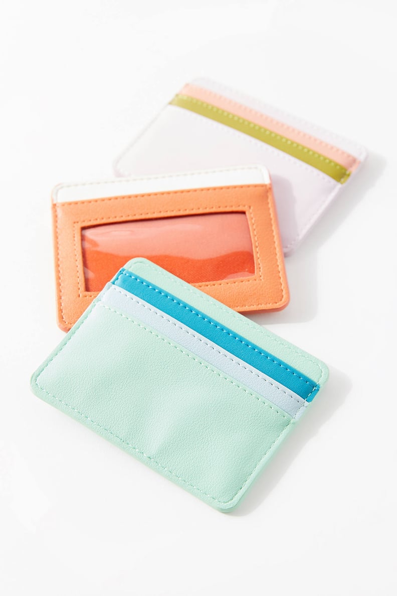 Colorblock Card Case