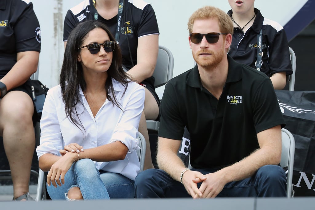 Prince Harry and Meghan Markle at Invictus Games 2017