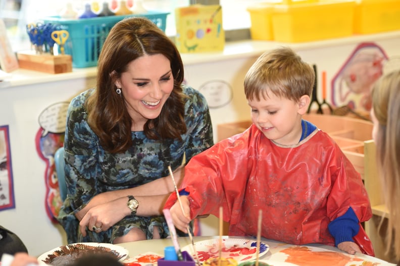 She Did Arts and Crafts With Kids at London's Reach Academy