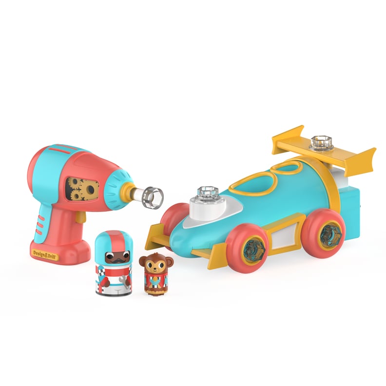 Educational Insights Design and Drill Bolt Buddies Race Car