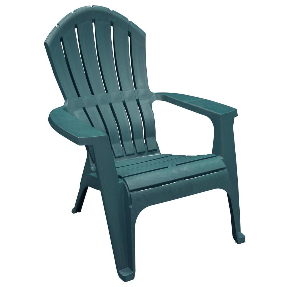 RealComfort Charleston Resin Plastic Adirondack Chair