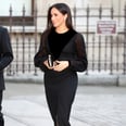 Meghan Markle's LBD Is Incredibly Elegant at the Top, and a Little Bit Sexy at the Bottom