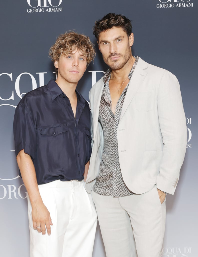 July 15, 2023: Lukas Gage and Chris Appleton Attend an Armani Event in Malibu