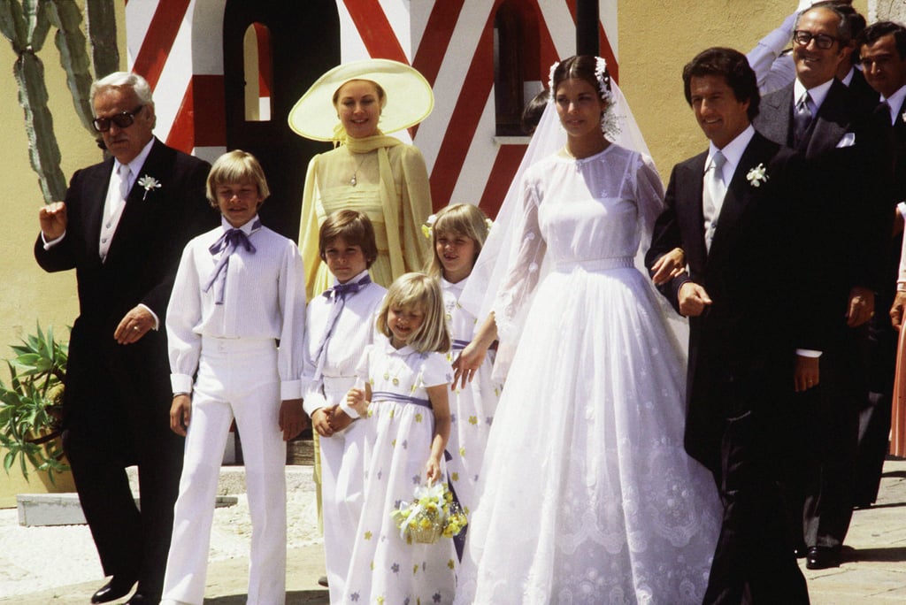 Princess Caroline married Philippe Junot