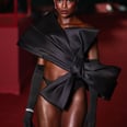 Jodie Turner-Smith Shuts Down the Red Carpet in Nothing but a Giant Bow and Thong