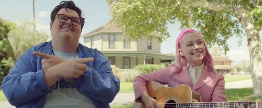 Phoebe Bridgers's Hair Got a Bubblegum Pink Makeover For Muna's New "Silk Chiffon" Video