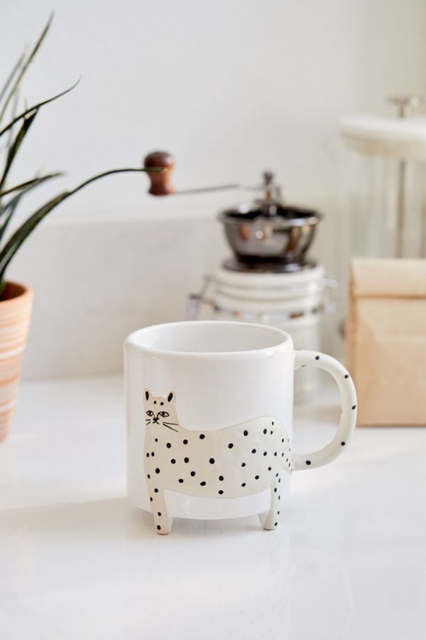 Snow Leopard Ceramic Mug
