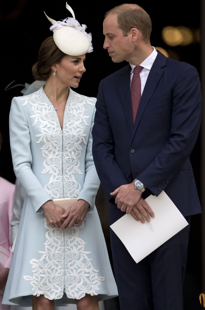 Kate: "Be honest — do I look like a doily?"