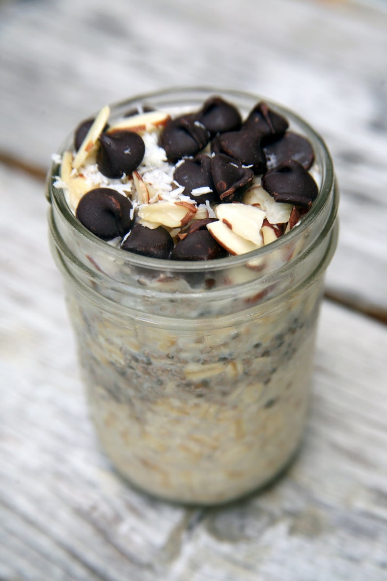 Coconut Chocolate Almond Overnight Oats