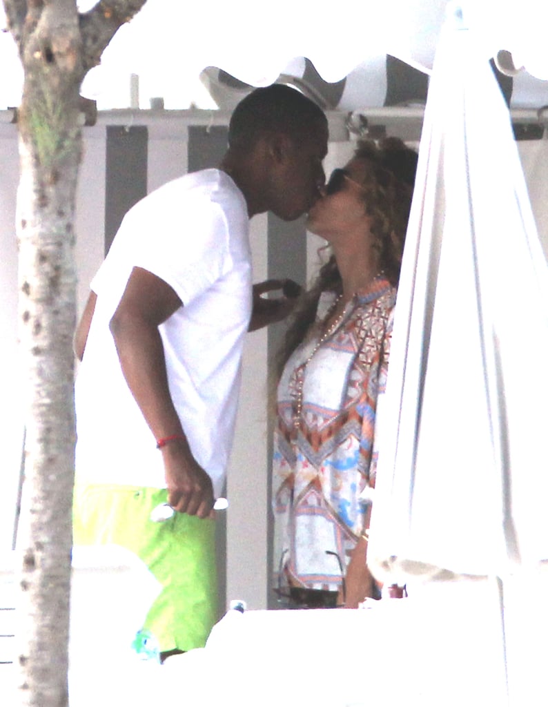 The couple was seen smooching on their yacht during a French vacation in September 2012.