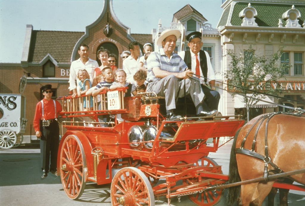 Walt Disney himself took the reins and showed guests around Main Street.