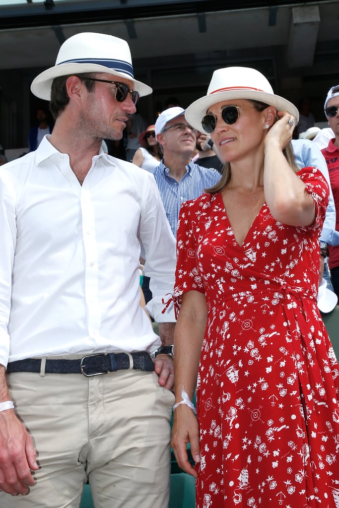 Pippa Middleton Red Ralph Lauren Dress