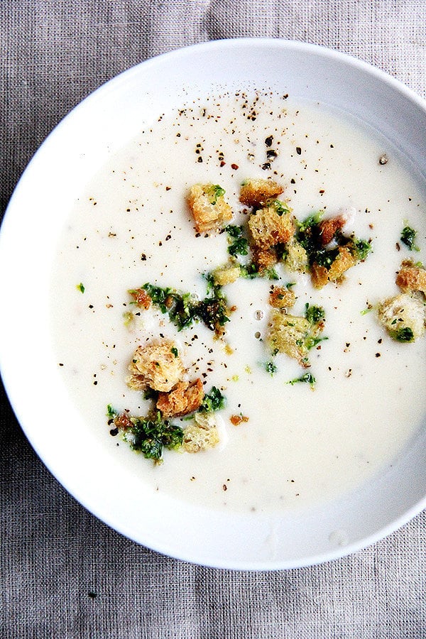 MFK Fisher's Potato Soup