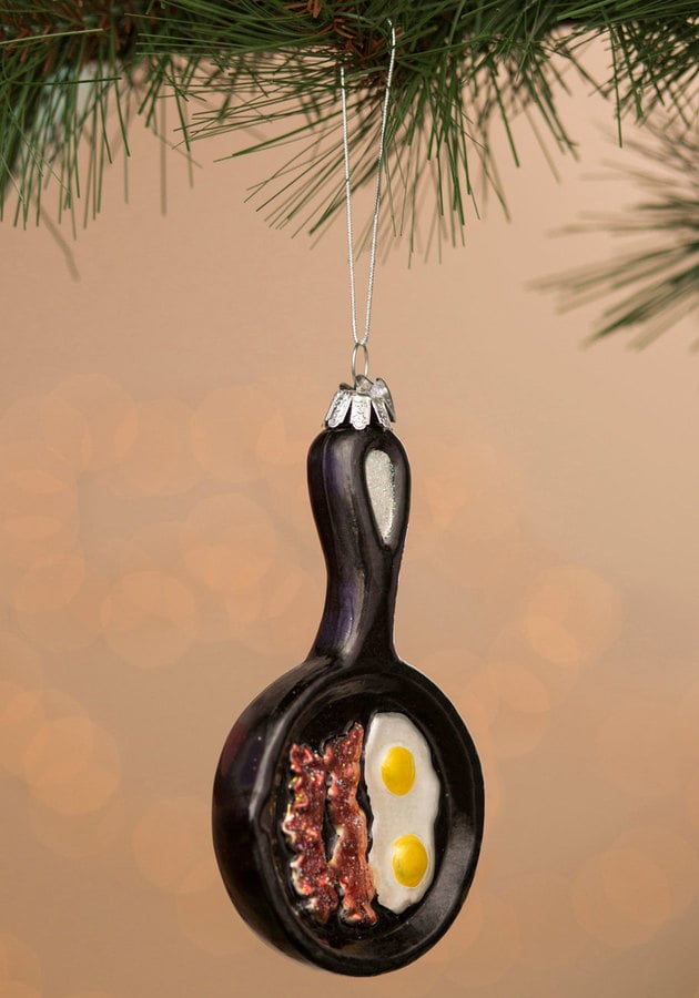 Funny Side Up Ornament ($12)