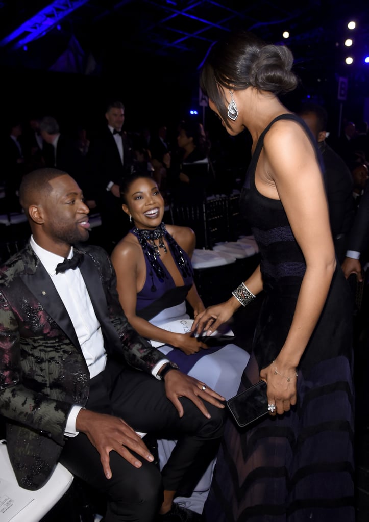 Gabrielle Union and Dwyane Wade amfAR Inspiration Gala 2016