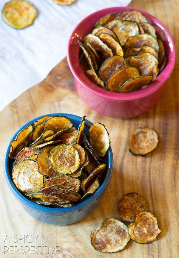 Baked Zucchini Chips