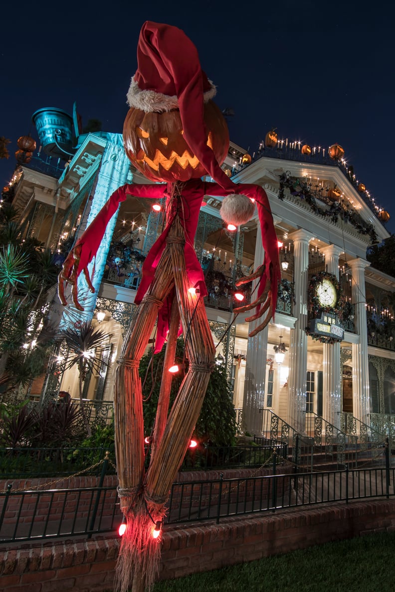 Disneyland: Haunted Mansion With Holiday Decor