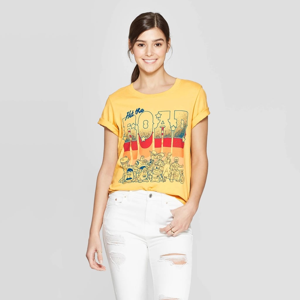 Women s Disney Toy Story Short Sleeve Hit The Road Graphic T Shirt 