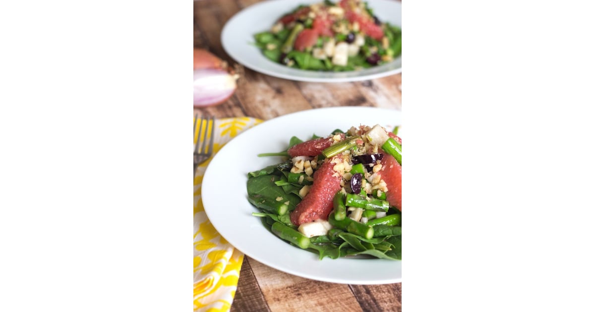 Jicama Salad With Asparagus and Grapefruit Dressing Jicama Salad