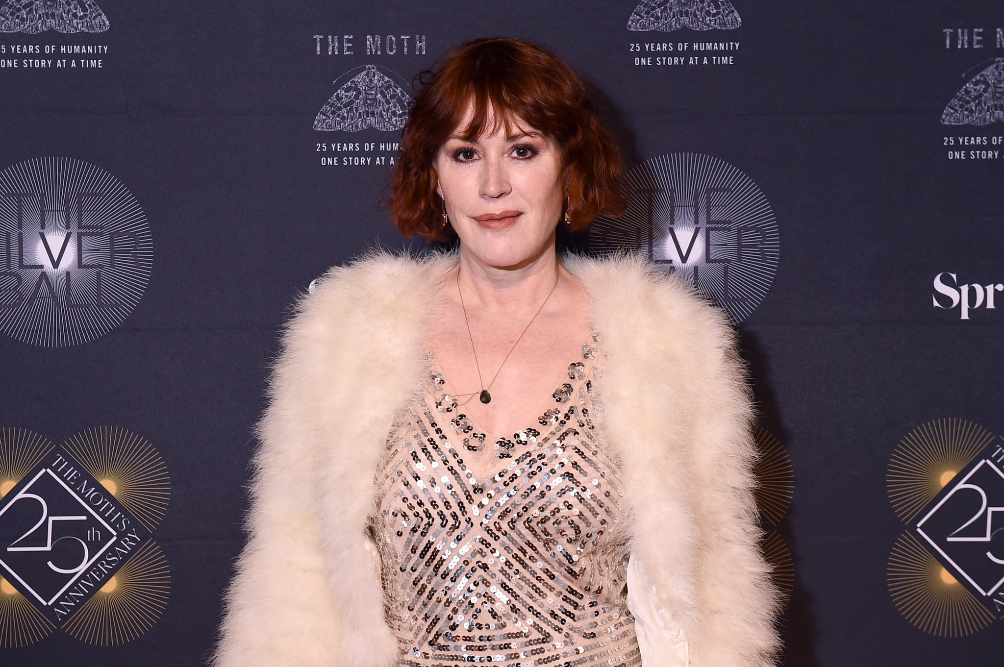 NEW YORK, NEW YORK - MAY 26: Molly Ringwald attends the Silver Ball: The Moth 25th Anniversary Gala Honoring David Byrne at Spring Studios on May 26, 2022 in New York City.  (Photo by Ilya S. Savenok/Getty Images for The Moth)