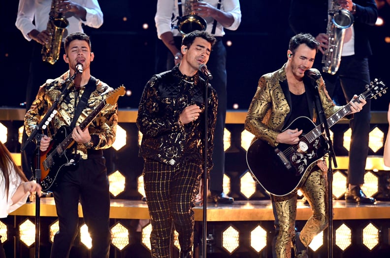 The Jonas Brothers Performing at the Grammys